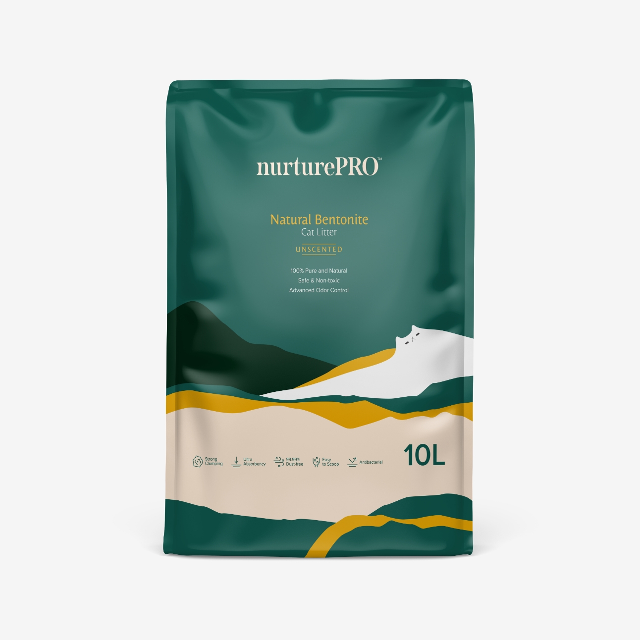 nurturepro Natural Bentonite Cat Litter